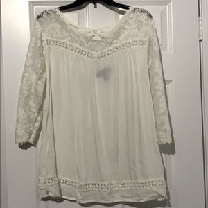 Wendy Bellissimo Crochet Maternity Top